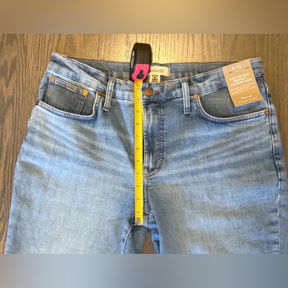 NWT Madewell Perfect Vintage Jean in Berdelle Wash Size 31 - Picture 7 of 11